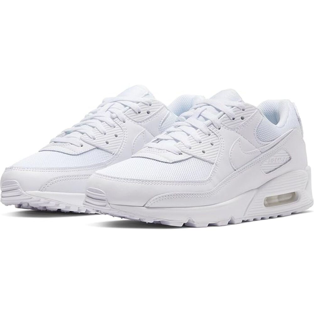 Nike Air Max 90. Recraft Triple White. Size 10.5 Men. CN8490-100